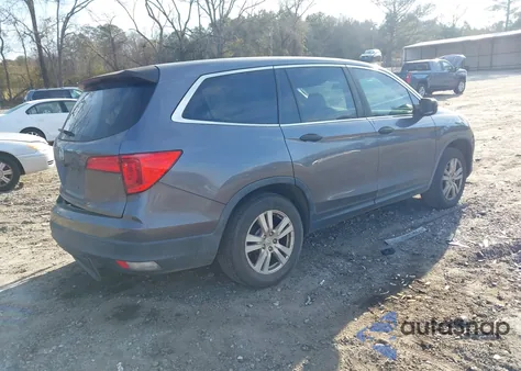 2018 Honda Pilot Lx z USA, uszkodzony, nr VIN 5FNYF5H17JB028540